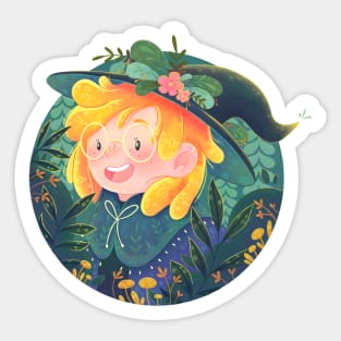 Plant Witch Sticker